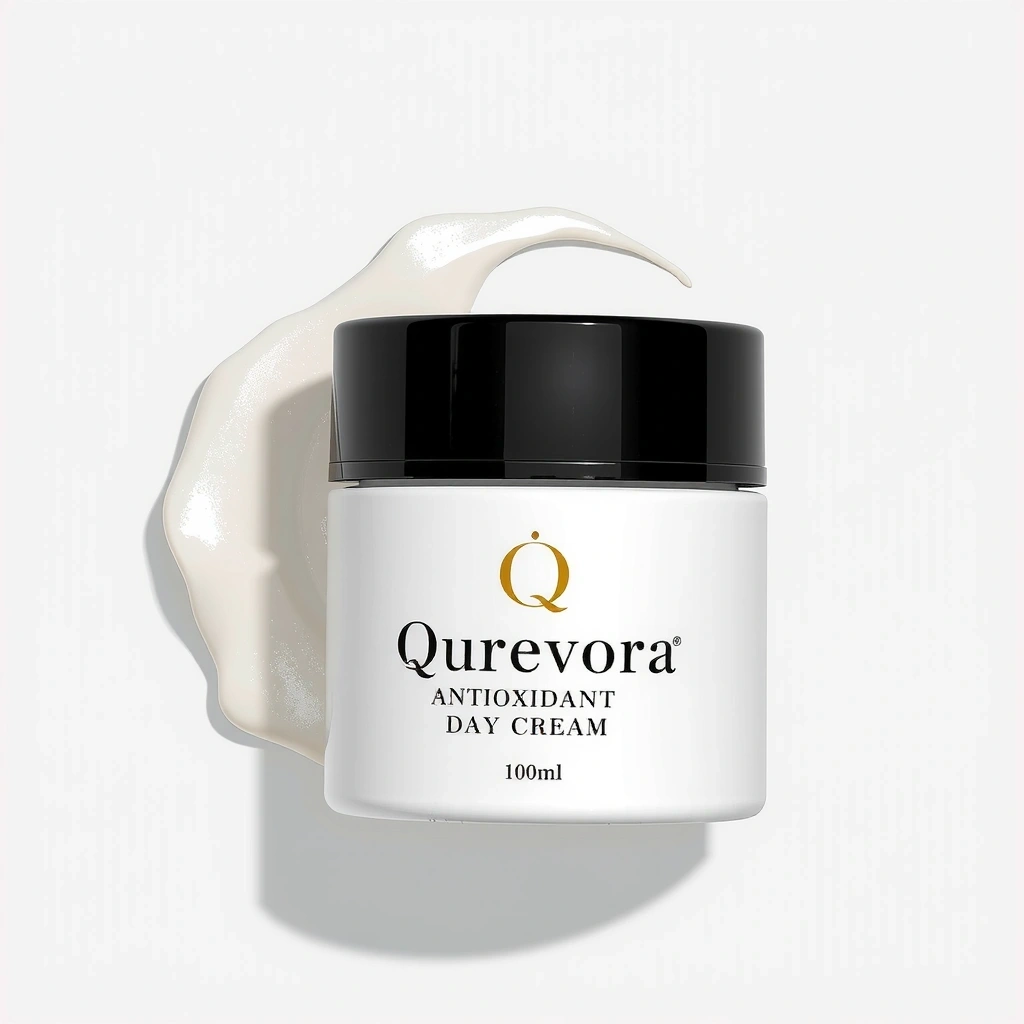 Qurevora Antioxidant Day Cream jar